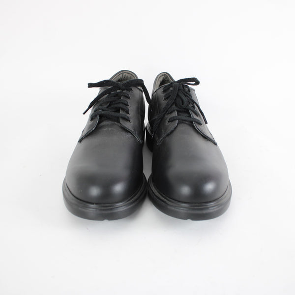 Red Wing Sz 15 D Black Lace Up Faux Leather Upper Fabric Inner USA Made Shoes