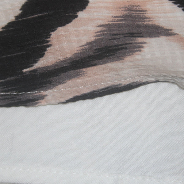 Anthropologie Dress NEW $148 Sz 6 Black Tan Multi Colored Animal Print Poly