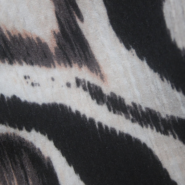 Anthropologie Dress NEW $148 Sz 6 Black Tan Multi Colored Animal Print Poly
