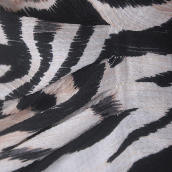 Anthropologie Dress NEW $148 Sz 6 Black Tan Multi Colored Animal Print Poly