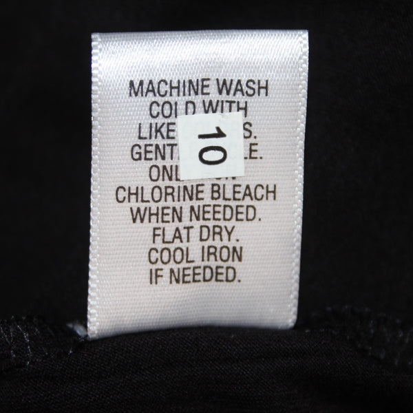 Apt 9 Top NEW $30 Sz S Black White Round Neck Sleeveless 100% Rayon Top