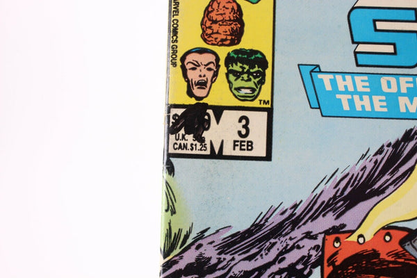 The Marvel Saga 1986 The Official History Of The Marvel Universe No. 1 Vol.3
