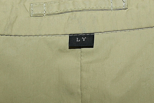 Sanyo Blinker Sz LY Pea Green Zip Button Front Hooded Windbreaker Jacket