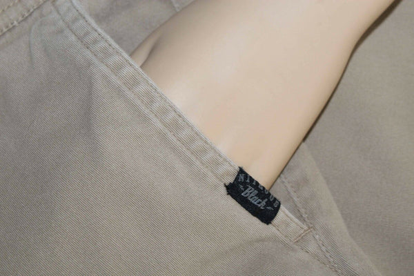 Nitrous Black Sz XL (30) X 9 Tan Polyester Blend Cut Off Shorts