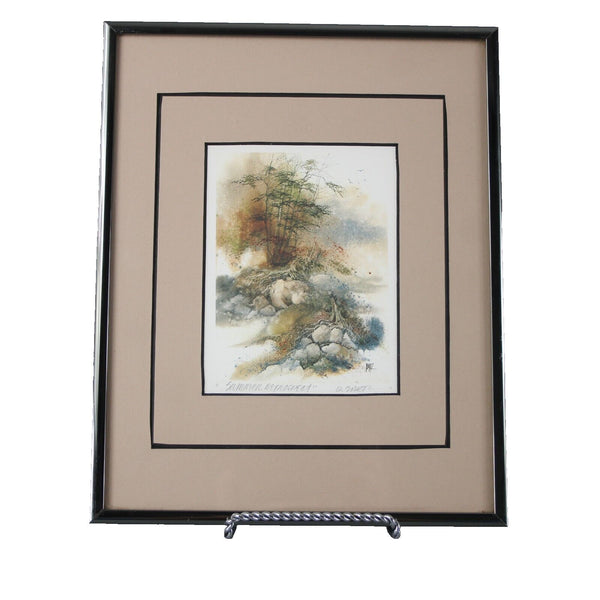 Bartz Summer Retrospect 10 x 8 Signed Lithograph Picture