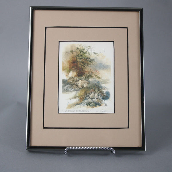 Bartz Summer Retrospect 10 x 8 Signed Lithograph Picture