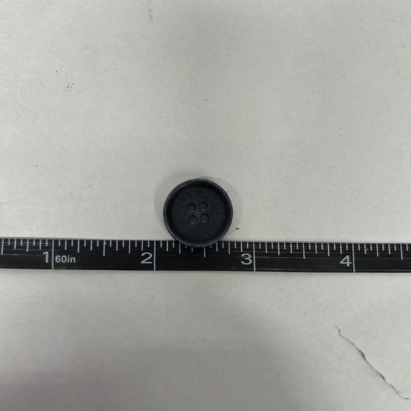 Loro Piana Navy Round Four Holes Set Of 1 Buttons
