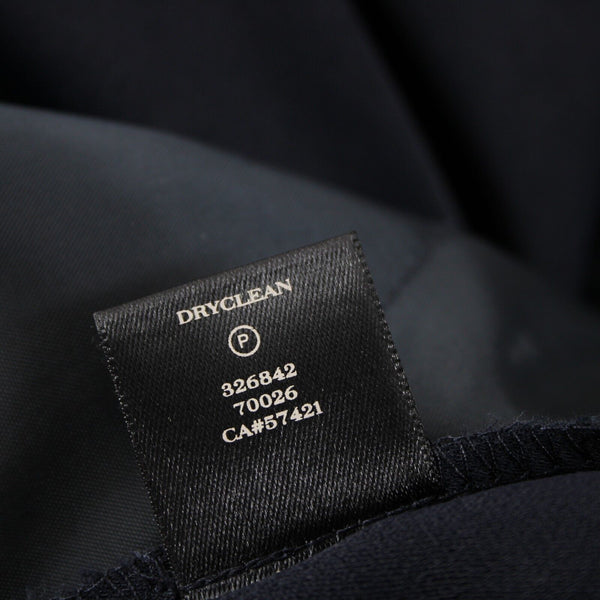 Ann Taylor NEW $98 Sz 10 x 29 Navy Blue Pockets Elastic Waist Acetate Poly Pant