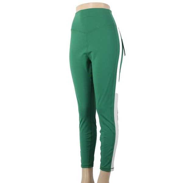 Spiritual Gangster AW Pant NEW $108 Embody Sz XL x 27 Green White Poly Elastane