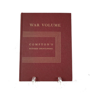 War Volume Compton's Pictured Encyclopedia Hardcover Book