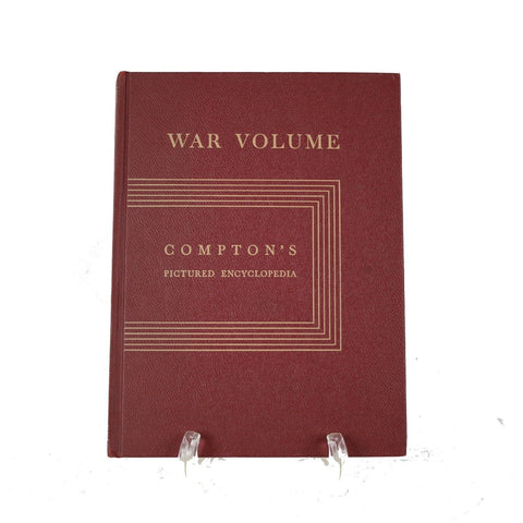 War Volume Compton's Pictured Encyclopedia Hardcover Book