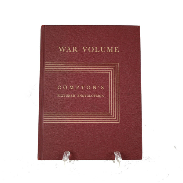 War Volume Compton's Pictured Encyclopedia Hardcover Book