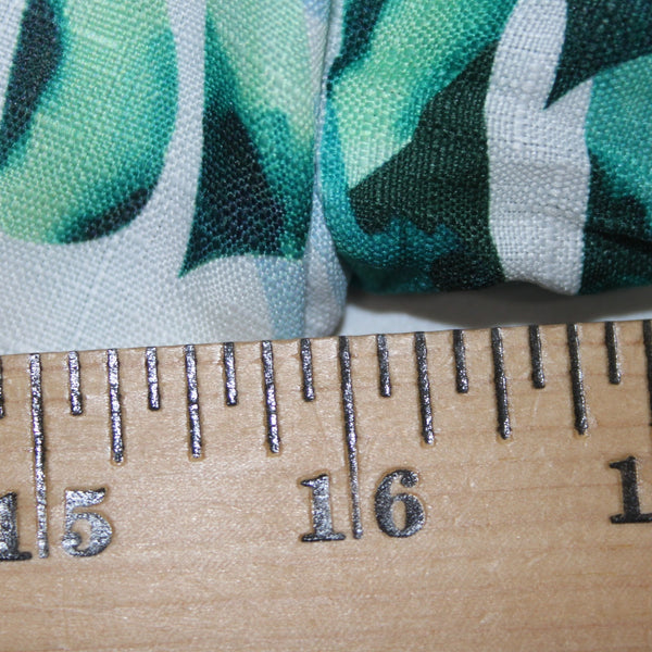 L'atiste By Amy Dress NEW Sz L Green Blue White Key Hole Open Back 100% Poly