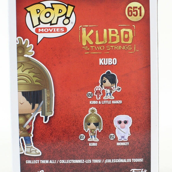 Funko POP Movies Kubo And The Two Strings 2018 Kubo #651 Vinyl Figure
