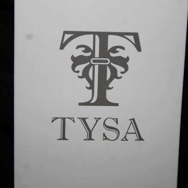 Tysa NEW $ 275 Sz 0/1 Black Open Back Unlined Pockets 100% Rayon Long Dress