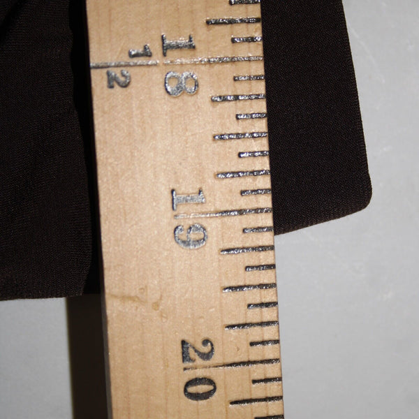 Chicos NEW Ankle Sz 3 x 28 Cocoa Bean Brown Tapered 100% Poly Spandex Pant