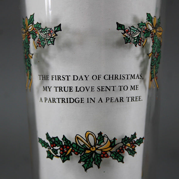 Pepsi 12 Days Of Christmas Day 1 Glass Cup