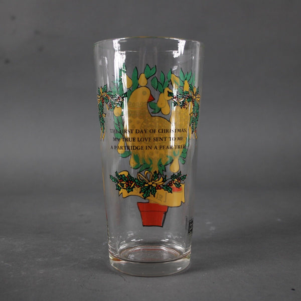 Pepsi 12 Days Of Christmas Day 1 Glass Cup