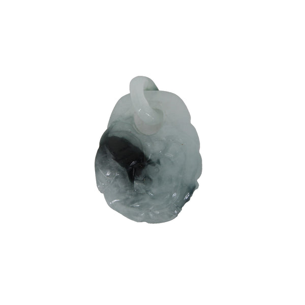 Jade Pendant Natural Jadeite Jade Buddha Or Dragon Figure 1.5" Pendant