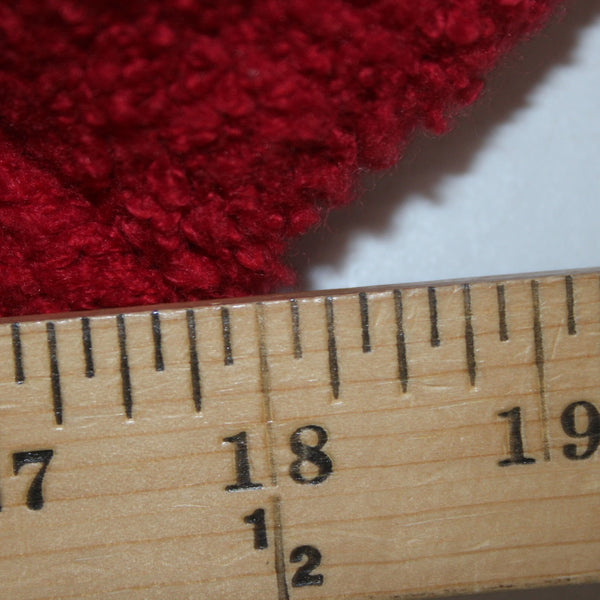 Moda International Cardigan Sweater NEW Sz L Red Acrylic Wool Nylon Cardigan