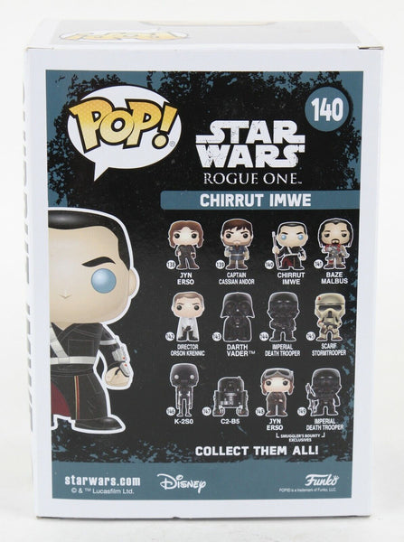 Funko POP Star Wars Rogue One #140 Chirrut Imwe Vinyl Bobble Head Collectible