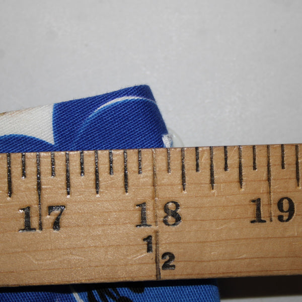 Sutton Studio NEW $79 Sz 18w x 25.5 Blue White Elastic Sides Cotton Lycra Pant