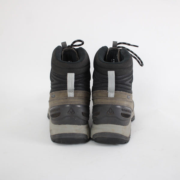 Vasque Vibram  Sz 12 M Brown Black Lace Up Fabric Upper Inner Hiking Boots