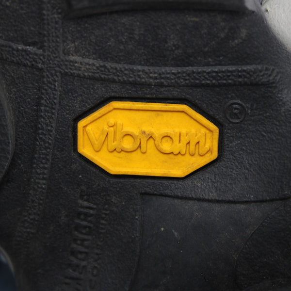 Vasque Vibram  Sz 12 M Brown Black Lace Up Fabric Upper Inner Hiking Boots