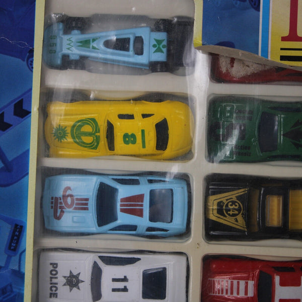 Metro Max # 68050 Damaged Box 50 Pc Die Cast Metal And Plastic Collectible Cars