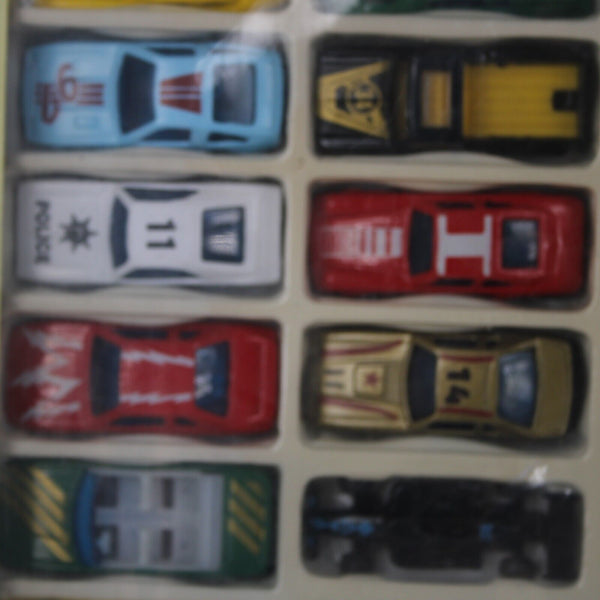 Metro Max # 68050 Damaged Box 50 Pc Die Cast Metal And Plastic Collectible Cars