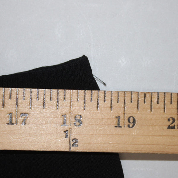 Linda Allard Ellen Tracy Sz 18 x 31 Pant NEW 202 Black Pleated Straight Leg Pant