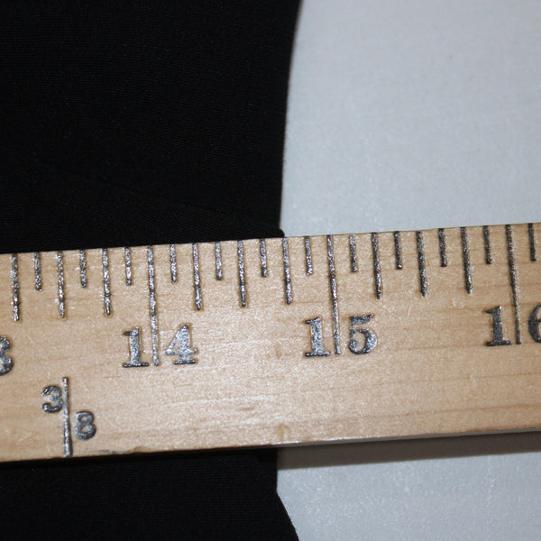 Linda Allard Ellen Tracy Sz 18 x 31 Pant NEW 202 Black Pleated Straight Leg Pant