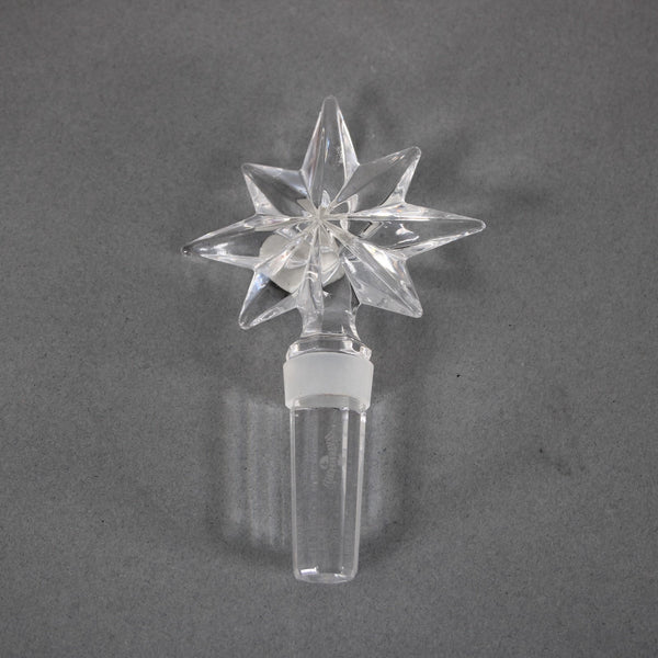 Waterford Wine Stopper Crystal Set of 2 Wine Stopper