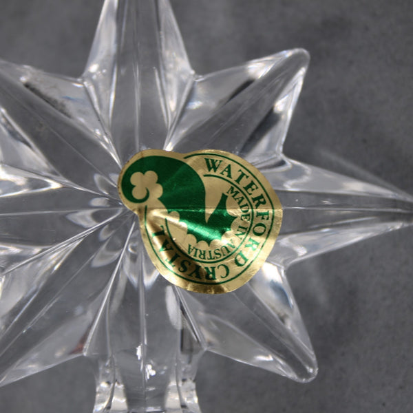 Waterford Wine Stopper Crystal Set of 2 Wine Stopper