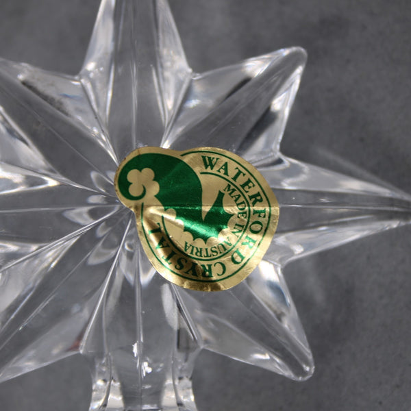 Waterford Wine Stopper Crystal Set of 2 Wine Stopper