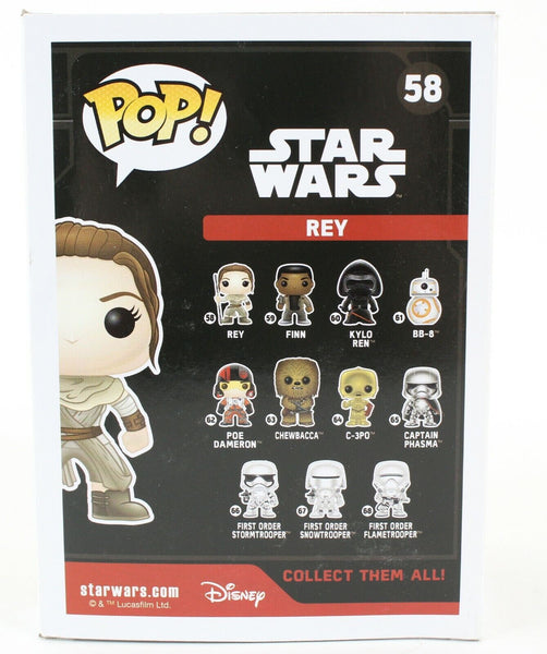 Funko POP Star Wars Rey #58 Vinyl Bobble Head Collectible