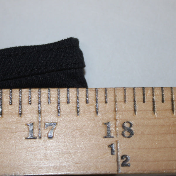 Columbia AW Skort Skirt Sz L Black Elastic Waist Pull On Poly Elastane AW Skort