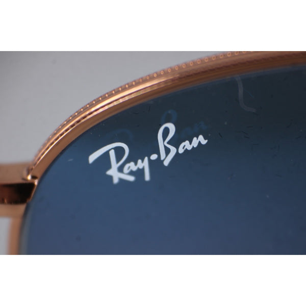 Ray Ban Sunglasses Round Metal RB 3447 9202/3F 50 21 145 2N Goldtone W/ Case