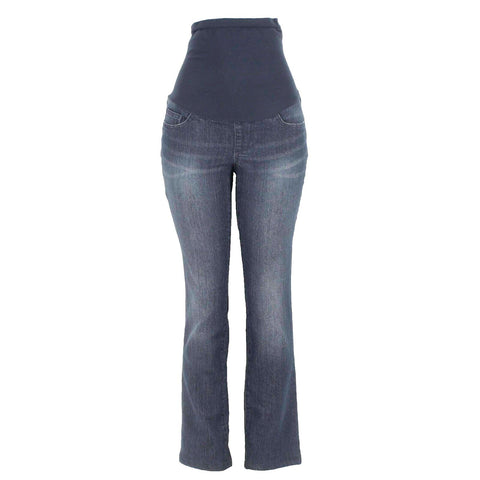 Two Hearts Maternity Sz S x 29.5 Blue Denim Stretch Slim Leg Cotton Blend Jean