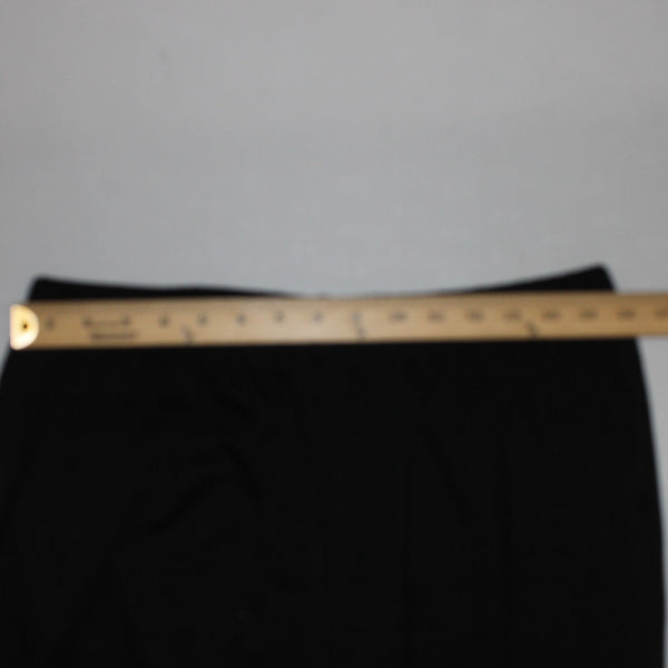 Antthony Sz L Knit Pant Set NEW Sz L Black Navy Asymmetrical Poly Rayon Pant Set