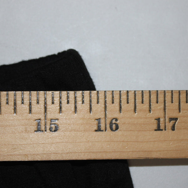 Antthony Sz L Knit Pant Set NEW Sz L Black Navy Asymmetrical Poly Rayon Pant Set