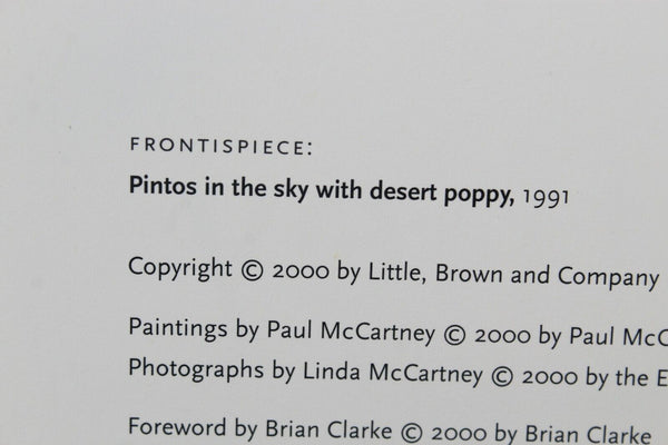 Paul McCartney PAINTINGS First Edition Bulfinch Book