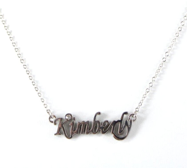 KIMBERLY NEW Silvertone Rhinestone Accent 14.5" w 4.5" Multi Ring Ext Necklace