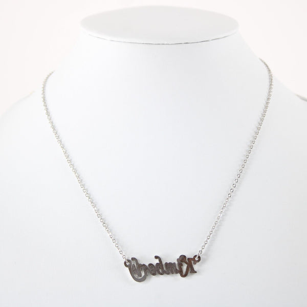 KIMBERLY NEW Silvertone Rhinestone Accent 14.5" w 4.5" Multi Ring Ext Necklace