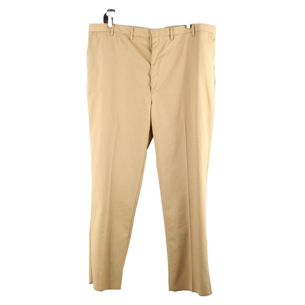 Edwards NEW Sz 48 x 35 Tan Polyester Cotton Woven Raw Hem Trouser Pant