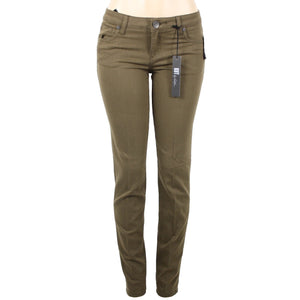 Kut NEW $91 Diana Sz 4 X 33 Moss Green Skinny Cotton Poly Spandex Jeans