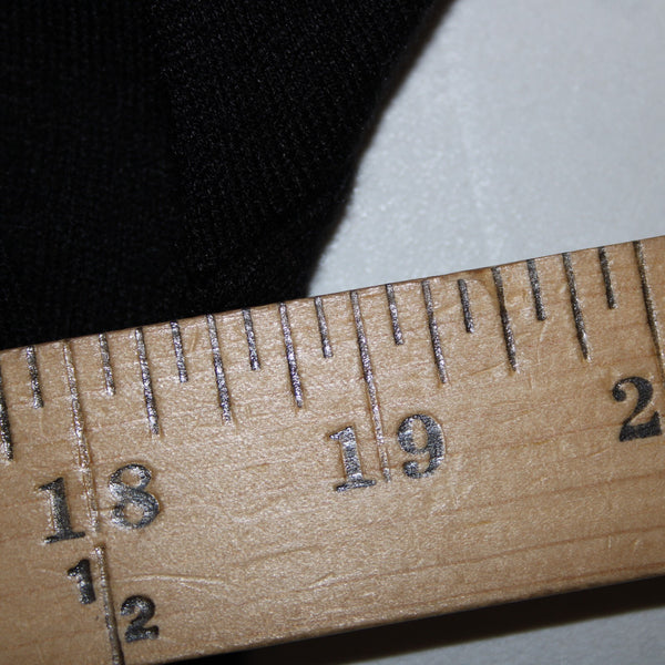Halogen NEW $79 Sz S Black Pockets Midi Viscose Nylon Polyester Wrap Sweater