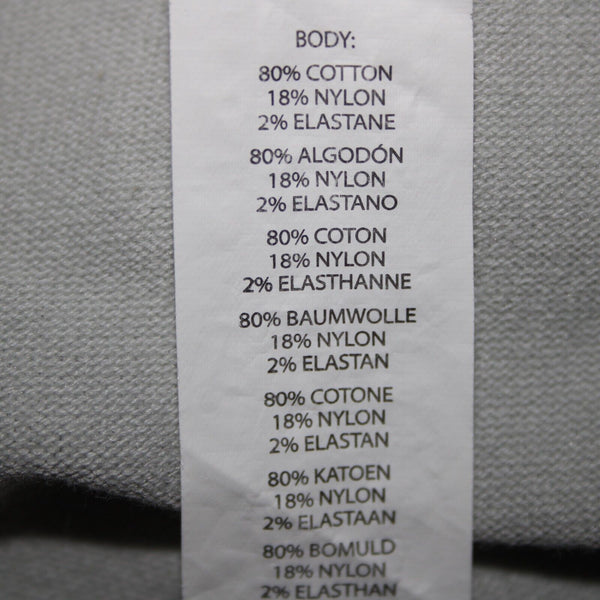 Fabletics NEW $70 Savanna Sz S Gray Asymmetrical Scarf Detail Cotton Nylon Wrap