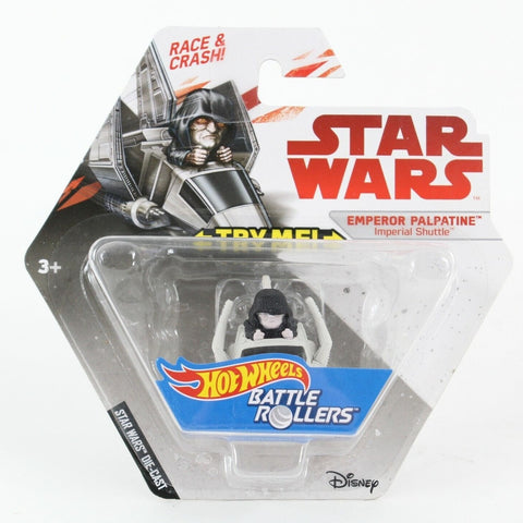 Hot Wheels  Star Wars Battle Rollers Emperor Palpatine Imperial Shuttle Collect