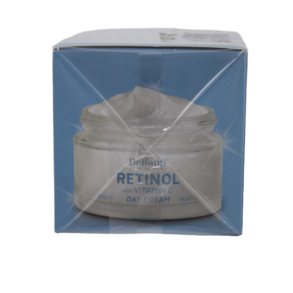 Delfanti Milano Day Cream SEALED Retinol Vitamin C Anti Aging 1.7oz 50ml Cream